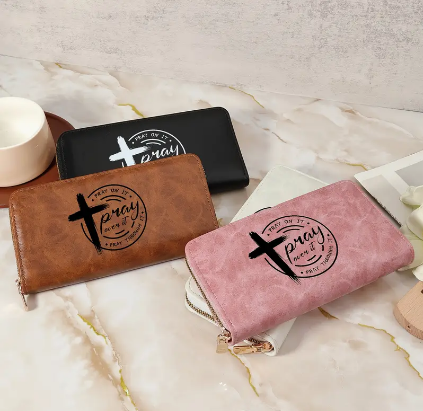Pray It Wallet | Stylish Women's Wallet with Inspirational Reminder